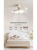 2025 Silent Luxury Ceiling Fan Light for Living Room, Bedroom, or Restaurant - Cream Style