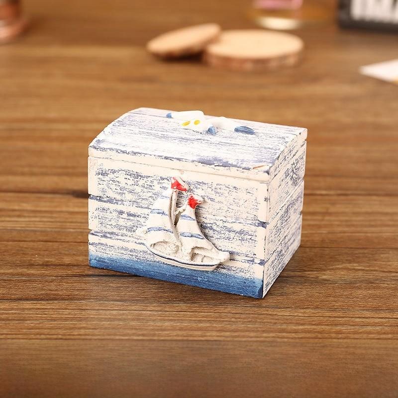 Wooden Storage Box For Home Office Desk With 2l Capacity And Stylish Design