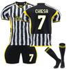 2324 Juventus-Home Football Jerseys Shorts Socks Set New Season Shorts Socks Adult Sizes Outfits