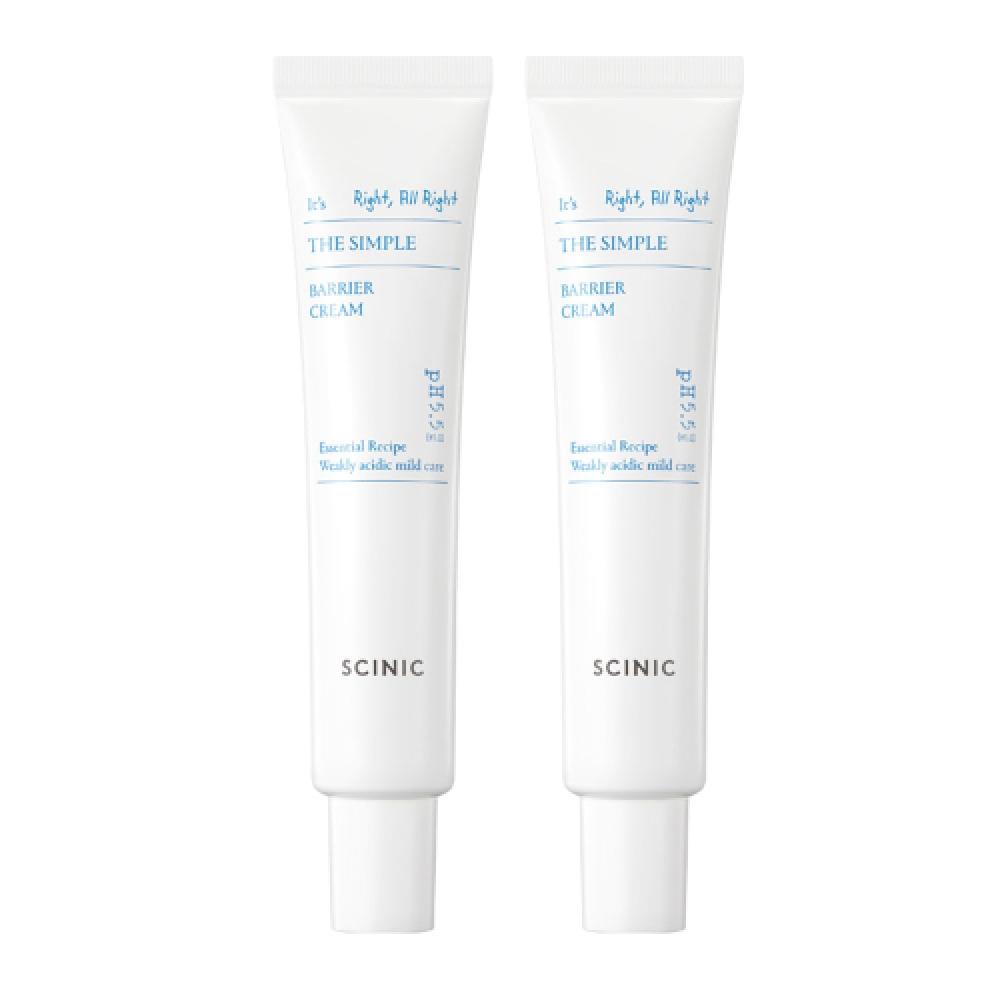 Scinic Simple Barrier Cream 40ml 2pcs NONE