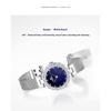 Top Brand Fashion Diamond Mesh Belt Women's Watch Light Luxury Quartz Wristwatch Waterproof Starry Sky Flow Diamond Exquisite Women's Watch