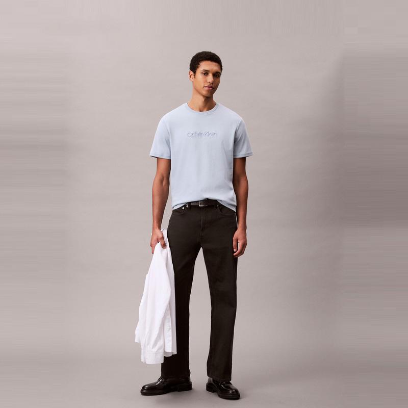 Calvin Klein T Shirts Men's Crew Neck Moderate 4LC253G