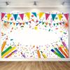 Welcome To School Banner - Polyester Welcome Back To School Photo Pavilion Background - First Day of School Decoration Supplies