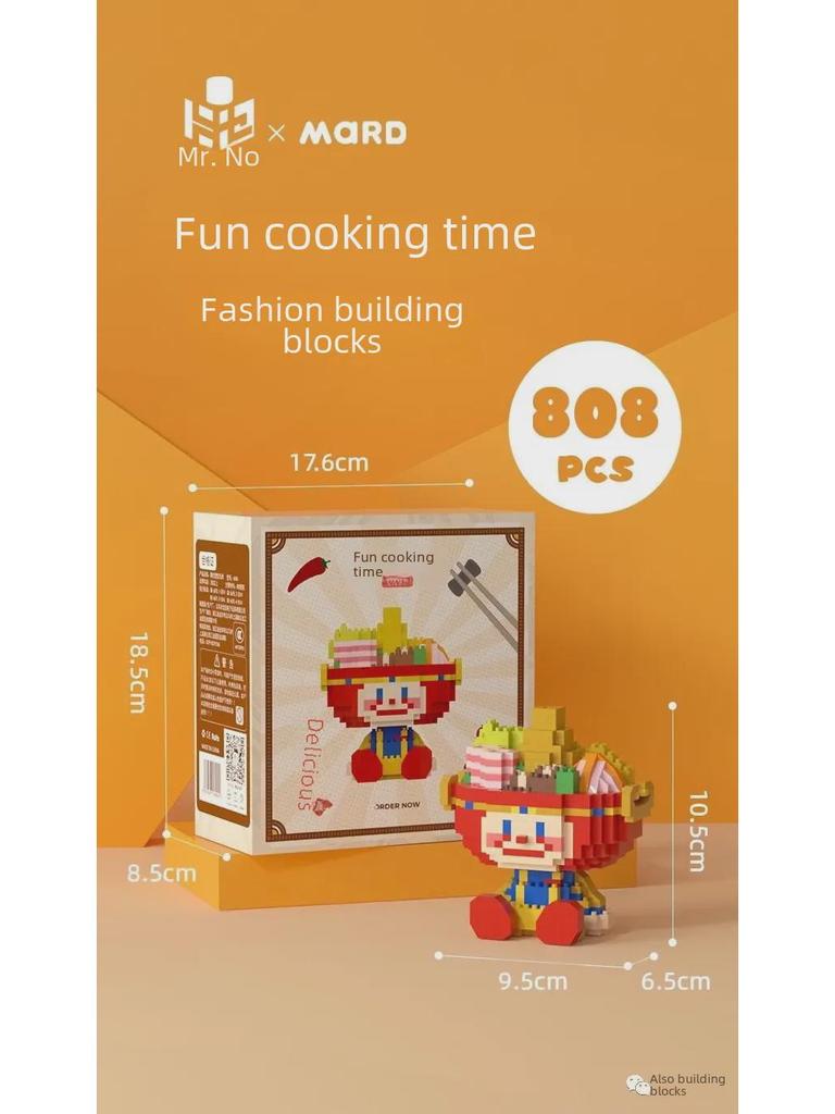 LD Educational Building Blocks Stress Relief Toys - Trendy, Exquisite Desktop Ornaments for Boys and Girls