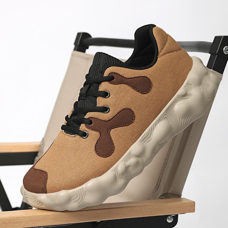 Autumn new large size platform fashion bread shoes sports casual shoes outdoor versatile camping dad shoes