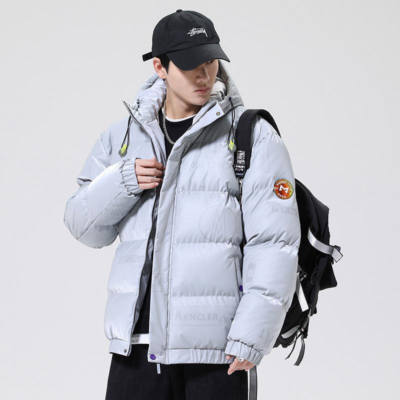 Emerayo Men Coats Winter,Men Winter Warm Hooded Zipped Thick Solid Fleece Coat Cotton-Padded Jacket,Mens Clothing Emerayo Men Coats Winter,Men Winter Warm Hooded Zipped Thick Solid Fleece Coat Cotton-Padded Jacket,Mens Clothing