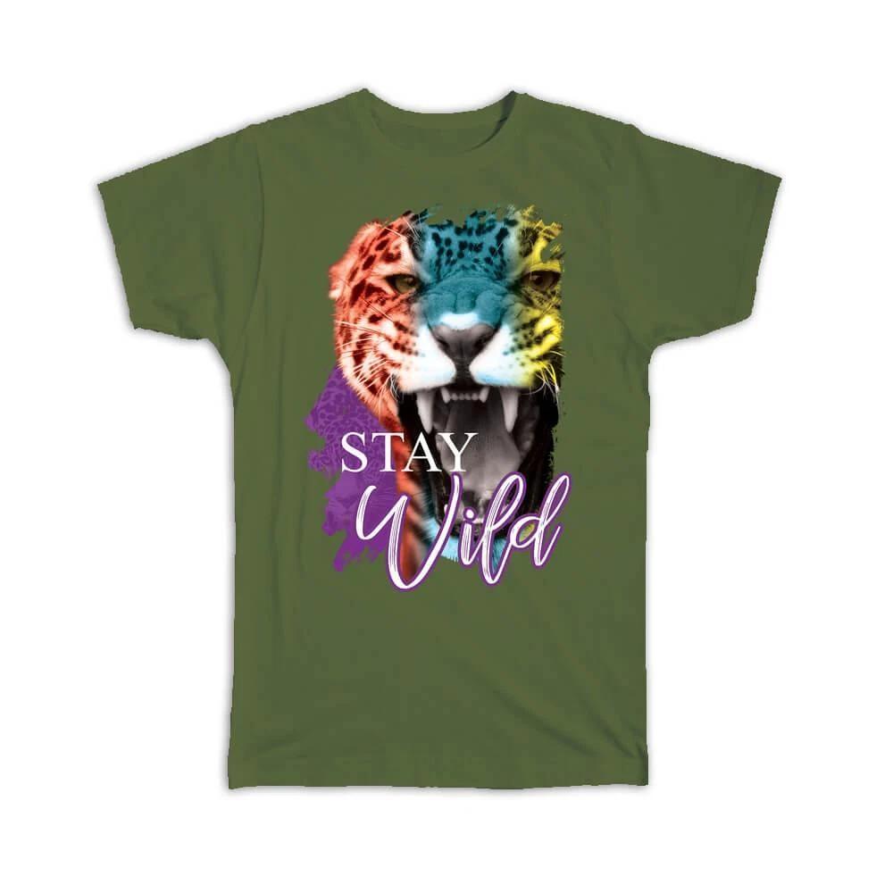 Gift T-Shirt : Cheetah Nature Wild Animals Wildlife Fauna Safari Species S