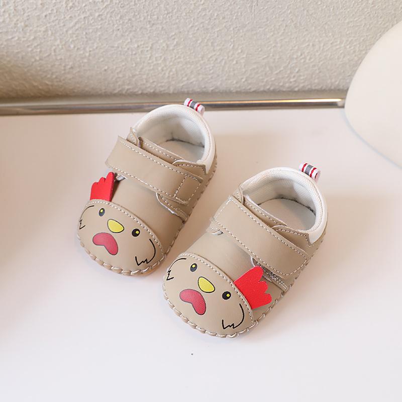 Baby Shoes Soft Sole 0-1 Years Old and A Half Spring and Autumn Baby Toddler Cartoon Shoes 3-15 Months Toddler Shoes