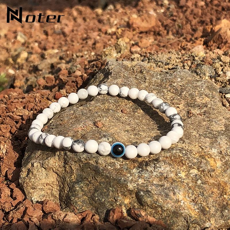 Economical 1000Pcs/Pack 4/6/8mm Evil Eyes Beads For Jewelry Making Blue Round Smooth Beads For DIY Bracelet Necklace Earrings