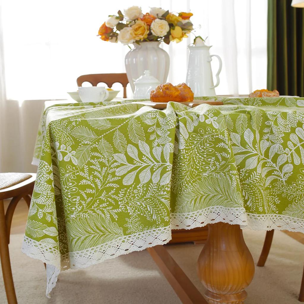 Wodoodporny Obrus Nowoczesny Zwięzły Styl Wzór, Prostokątny Poliester Dekoracja Domowego Pikniku Kuchnia Salon Wesela