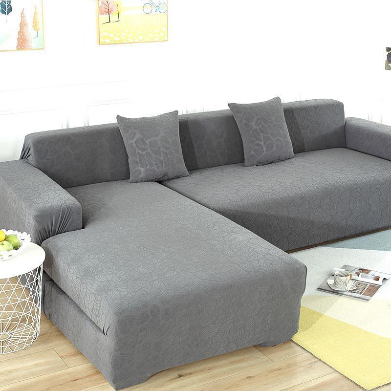 Sofabezug Canvas Allround-Universalbezug Wohnzimmer All-Inclusive-Set Antihaft-Fell Modern Einfach Rutschfest Advanced Sense