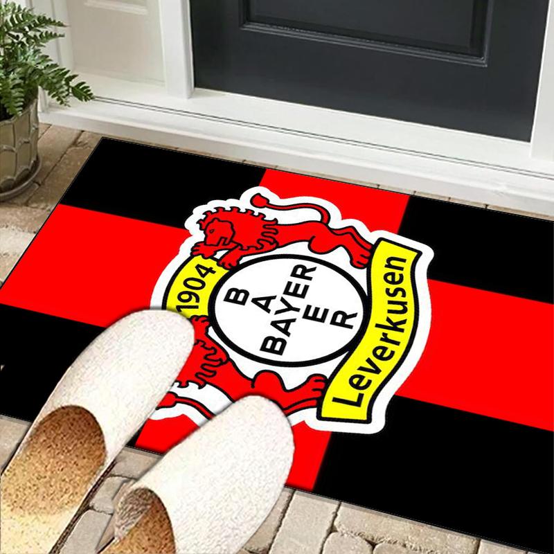 Fußballverein Wappen Löwe Büro Teppich Stuhlmatte, Spielteppich, Geeignet für Eingangsbereich, Schlafzimmer, Wohnzimmer, Schreibtisch, Weihnachtsgeschenk