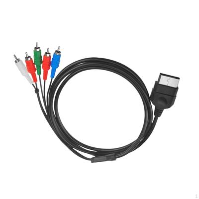 Adaptador de Cabo RCA 1.8M Profissional Forte Anti-Interferência Definição TV HDTV Componente Composto