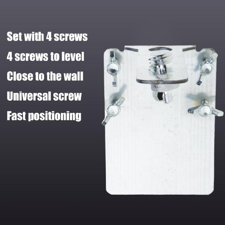 Easy Installation Level Support Wall Mounted Level Bracket Stainless Positioning Rack Multifunctional Level Wall Bracket