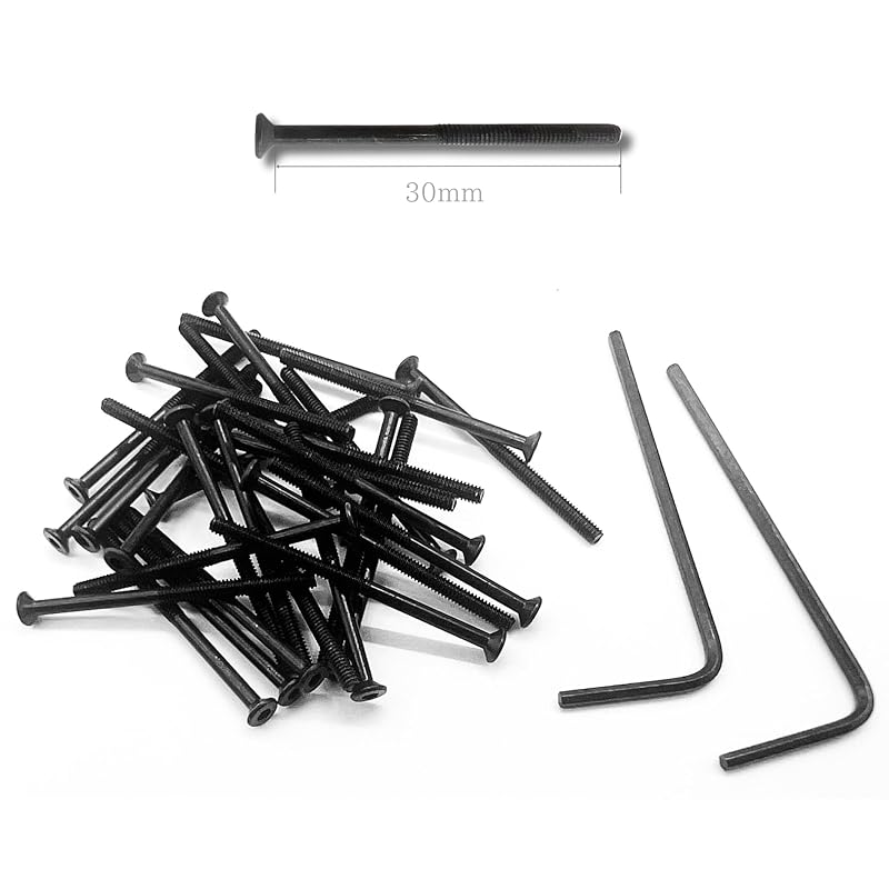 

Гвинт з циліндричною головкою TAGATORON M2 [Високоміцний загартований] з L-подібним ключем (30мм (Упаковка 30 шт))