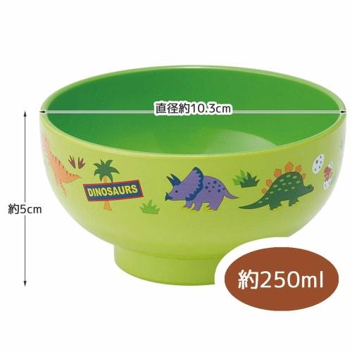 Skater Painted Soup Bowl Dinosaur N6