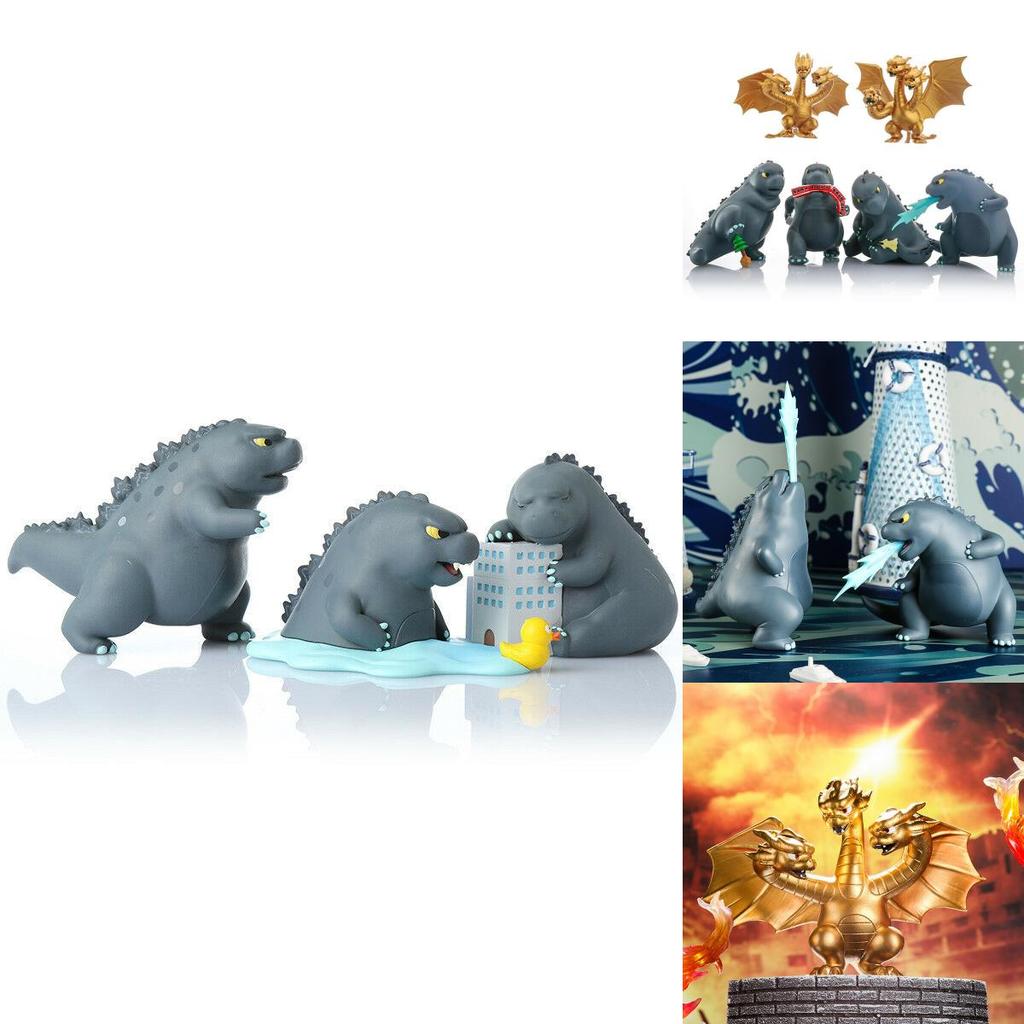 Godzilla 2019 King Of The Monsters Exklusives Kino Niedliche Figur Blind Box Mit Hochwertigem PVC-Material