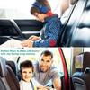 Silicone Holding Net Backseat Seat Universal Stand Black Car Backseat Rear Pad Mount Holder  Travel