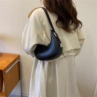 Sommer Beliebte PU Handtasche Mode Vielseitig Hochwertige Textur Einzelne Tote Schultertasche Halbmond Achseltasche Ideal für den täglichen Gebrauch