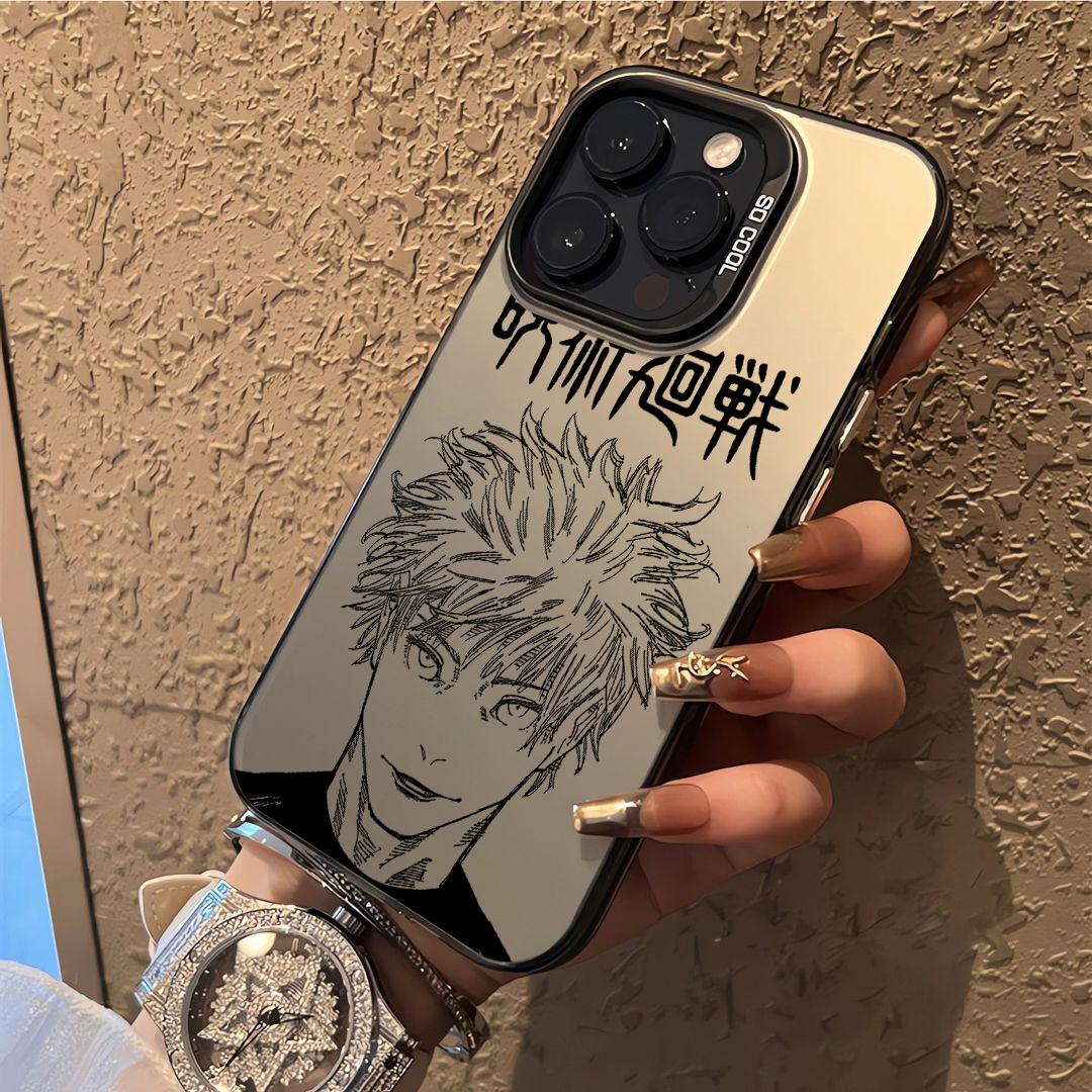 

Чехол для телефона Аниме Jujutsu Kaisen Для IPhone 16 15 14 13 12 11 Pro Max X XR XS 7 8 Plus Mini SE 2020 2022 Годжо Сатору iPhone 16 Pro Max