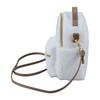 Sifre Miffy Fur Backpack Mini Shoulder White Fur Bag, Women's, B305,