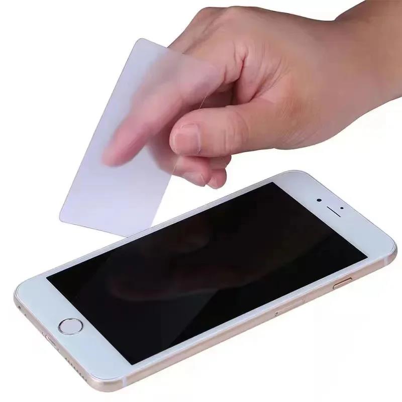 10/20PCS Plastic Card Phone Pry Opening Scraper Ultra Thin Flexible Removal Tool Clear Repair Cards For Phone Tablet LCD Screen