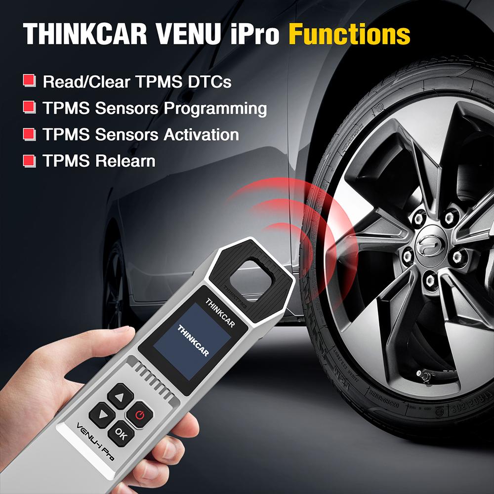 2026 Nový THINKCAR VENU-I PRO TPMS Nástroj pro diagnostiku tlaku v pneumatikách Programování senzorů 315 MHz/433 MHz Funguje s THINKTOOL/689BT