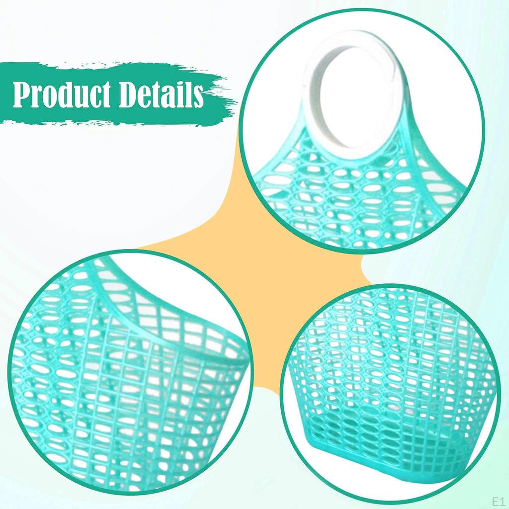 Picknickkorb, mit Tragegriffen, Belüftet, Einkaufstasche, Dusch-Organizer für die Küche,