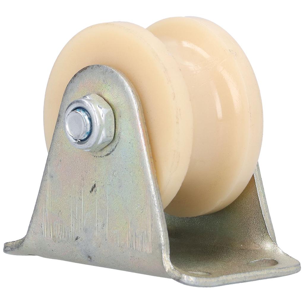 50mm UType Groove Wheel Heavy Duty Wire Rope Rail with 2.5mm Bracket for Lifting Equipment