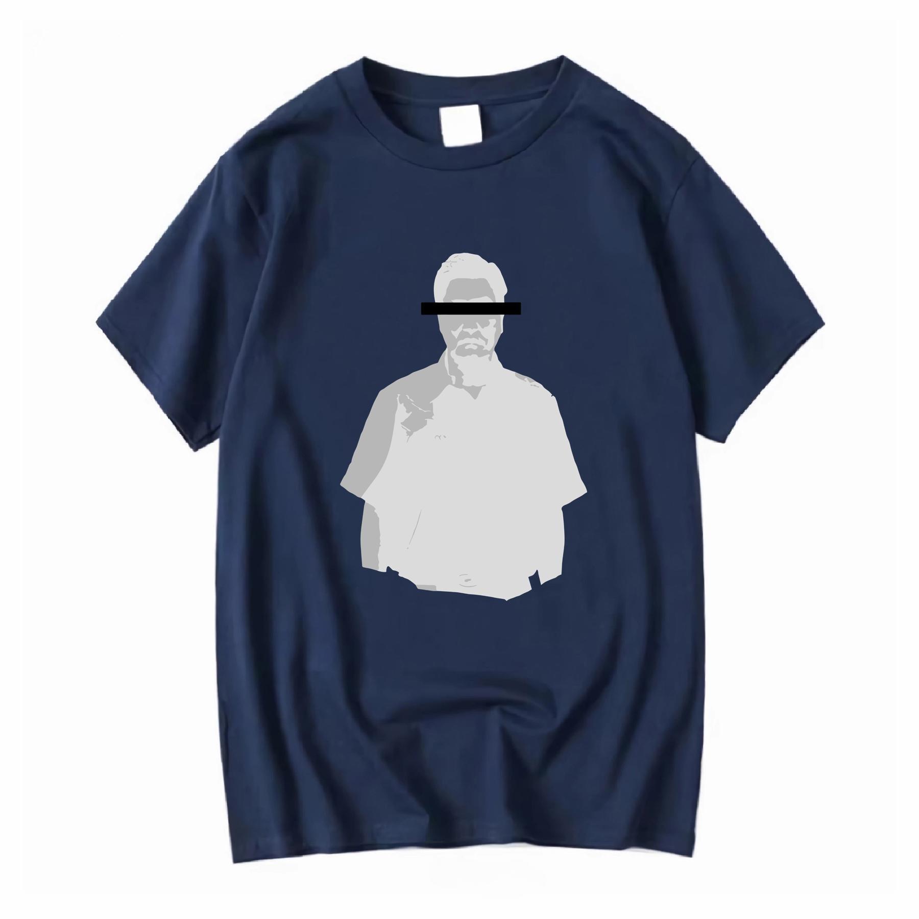 

2025 Нова Базова Бавовняна Унісекс Футболка Модний Принт М яка Дихаюча З Круглим Вирізом Модні Чоловічі та Жіночі Футболки Одна Штука 4XL