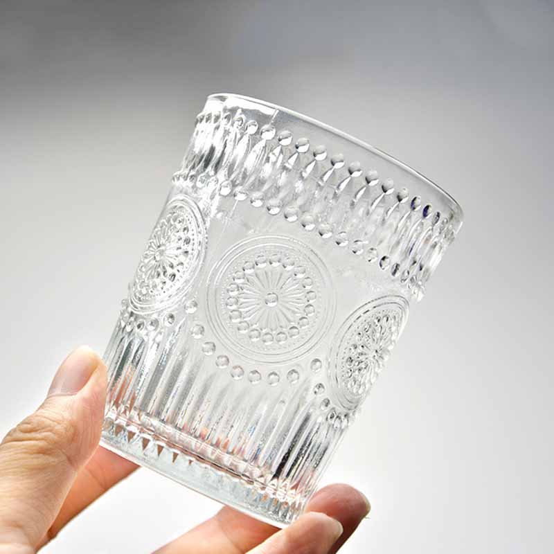 Retro High-Value Drinking Cup, Breakfast Milk Cup, Cold Extraction, Coffee Cup, Relief