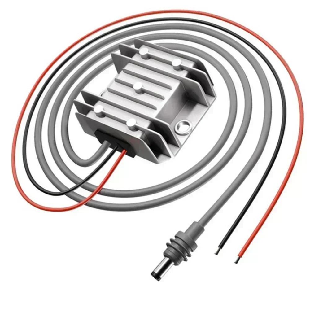 DC Power Converter 12V24V To 48V 1.5A DC Boost Converter +1m DC Cable Efficient Voltage Conversion Waterproof DC-DC Converter