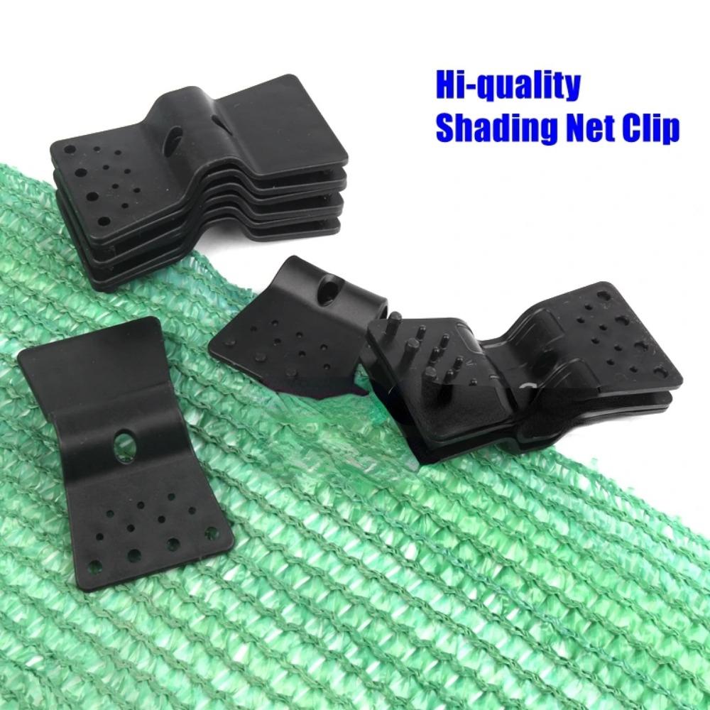 1~100pcs Butterfly Sunshade Net Clip Home Fence Installation Hook Greenhouse Film Sun Shading Net Clamp Outdoor Tent Hang Tongs