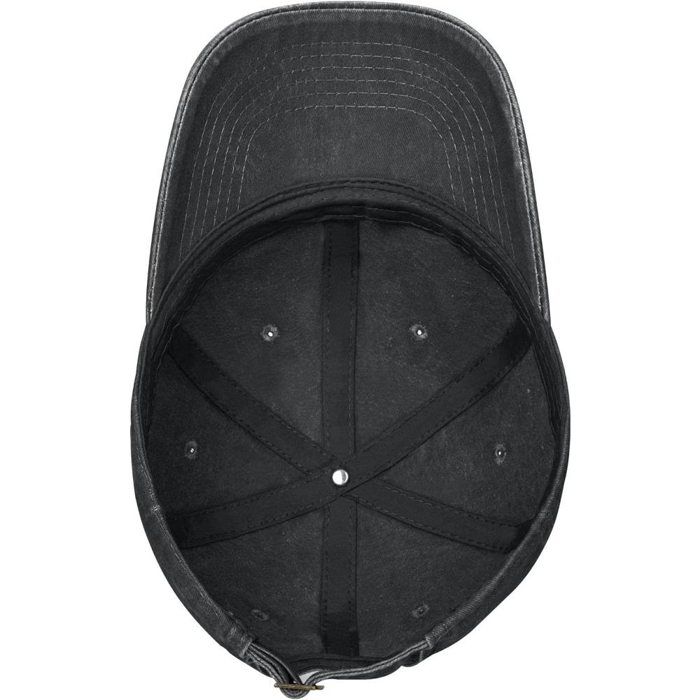 VDMA - Lutheran Cross Baseball Cap for Men Women Fashionable Adjustable Denim Hat