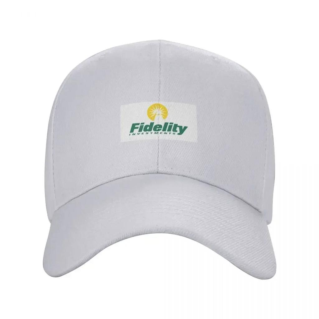 Fidelity Investment Logo Baseball Cap Fashionable Snap Back Hat Luxury Man Hat Golf Wear Men Women's