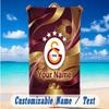 Beach Towel Custom Name Text, Quick Dry Large Towel For Beach HomeGalatasaray FC