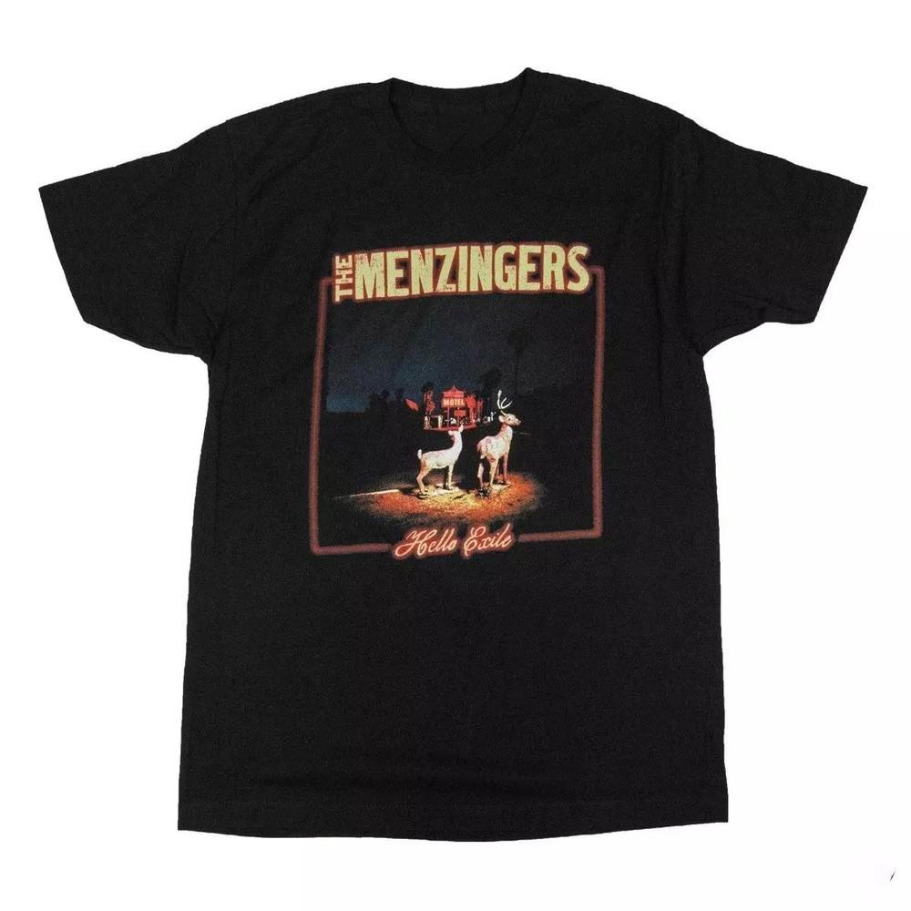 The Menzingers Music For Lovers Black T-Shirt Cotton Full Size RD424 Unisex T-Shirt L