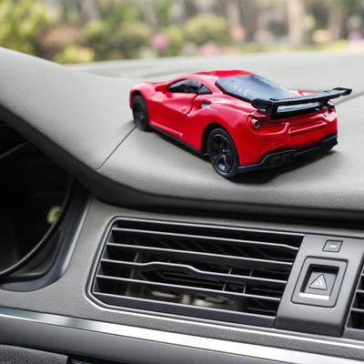 Sports Car Drift Rotating Ornaments Drifting Swing Moving Racing Car Ornaments Dashboard Interior Accessories