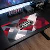 Tappetino per Mouse con Motivo a Tema Bayern Monaco, Design con Logo Calcio Tappetino da Scrivania XXL per Gaming Mouse Pad Antiscivolo per Computer