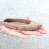 Handcrafted Wooden Fishing Boat Model Mini Canoe Vintage Ocean Landscape Decor Rustic Ornament for Home Office Desktop Gift