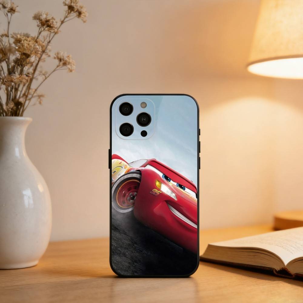 

Чехол для телефона Flash M-McQueen Красный-95 Тачки Для iPhone 17,16,15,14,13,12,11 Plus,Pro Max,XS,Мягкий Силиконовый Черный Чехол iPhone15