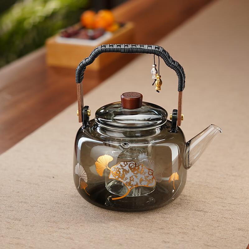 Quandu Glass Steam & Boil Integrated Teapot Set