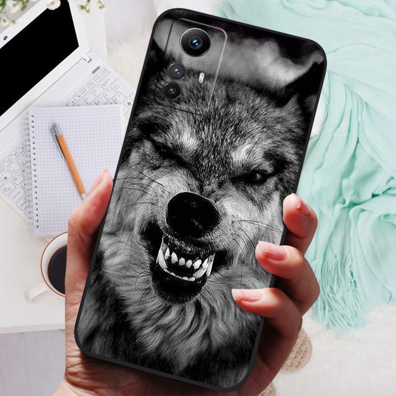 For Xiaomi 12T 5G Case Mi 12T TPU Silicone Shockproof Cat Phone Cover For Xiaomi 12T Pro 12 T 12T Funda Animal Printing Soft