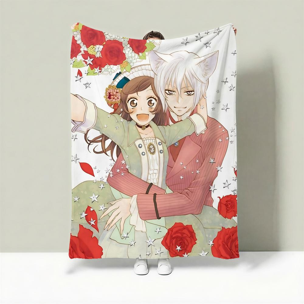 

Anime K-Kamisama Kiss Throw Lightweight 240g Flannel Blanket Soft Skin-friendly for Summer Cooling 75cmx90cm