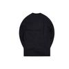 Kith For Superwaxx Classic Logo Long-Sleeve Tee Black Unisex Tops KHM030058-001