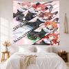 Quintessential Quintuplets1 Wall Decor Tapestry Art For Pet Memorial Birthdaywedding Party Backdrop Family Gift