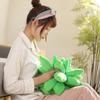 25cm Lifelike Succulent Plants Plush Stuffed Toys Soft Doll Creative Potted Flowers Pillow Chair Cushion for Girls Kids Gift