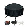 Outdoor Garden Bbq Grill Cover With Waterproof Uv Resistant Oxford Fabric For Fire Pit