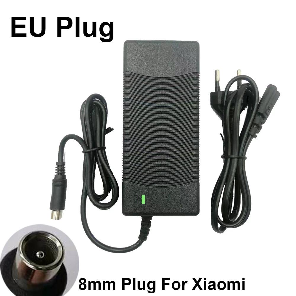 Ładowarka do roweru elektrycznego, monocykla, hulajnogi 42V 2A Część zamienna Adapter ładowarki do hulajnogi elektrycznej Do baterii Xiaomi M365/Ninebot S1/S2/S3/S4