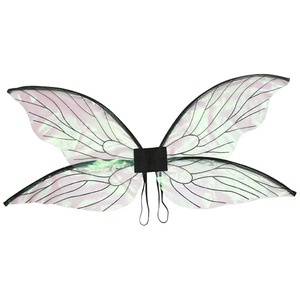 Dress UP Elf Cosplay Wing for Women Girls Butterfly Wings Fairy Wings Costume Masquerade Festive Party Props